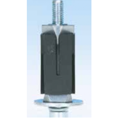 Fixation expansible diam  int 36-40 tube carré