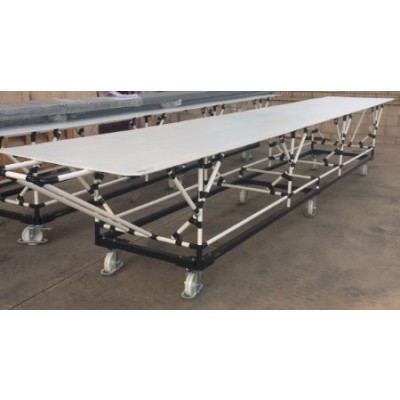 Structures tubulaires modulaires pour chaines de production – Lean Manufacturing