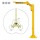 Potence sur Fût articulée 125 Kg Hauteur sous fer 3m Portée 3m