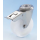 Roulette inox à oeil pivotante à frein diamètre 100 polyamide